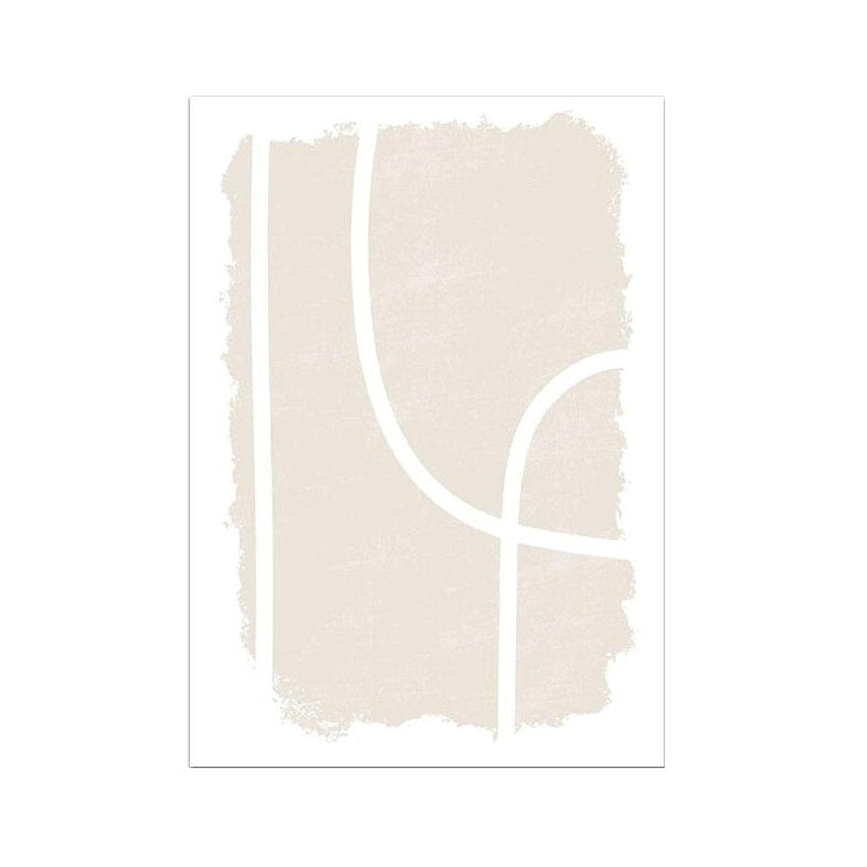 Affiche en toile abstraite NEUTRAL BEIGE