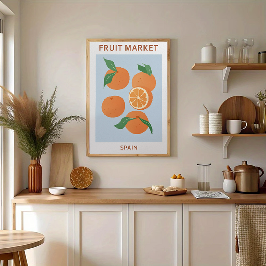 Affiche en toile FRUIT MARKET