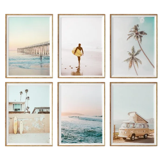 Affiche en toile "CALIFORNIE"