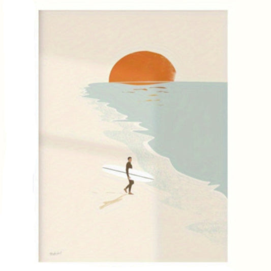 Affiche en toile SUNSET BEACH