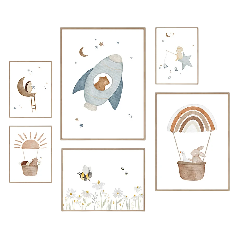 Affiche en toile "UNIVERS"