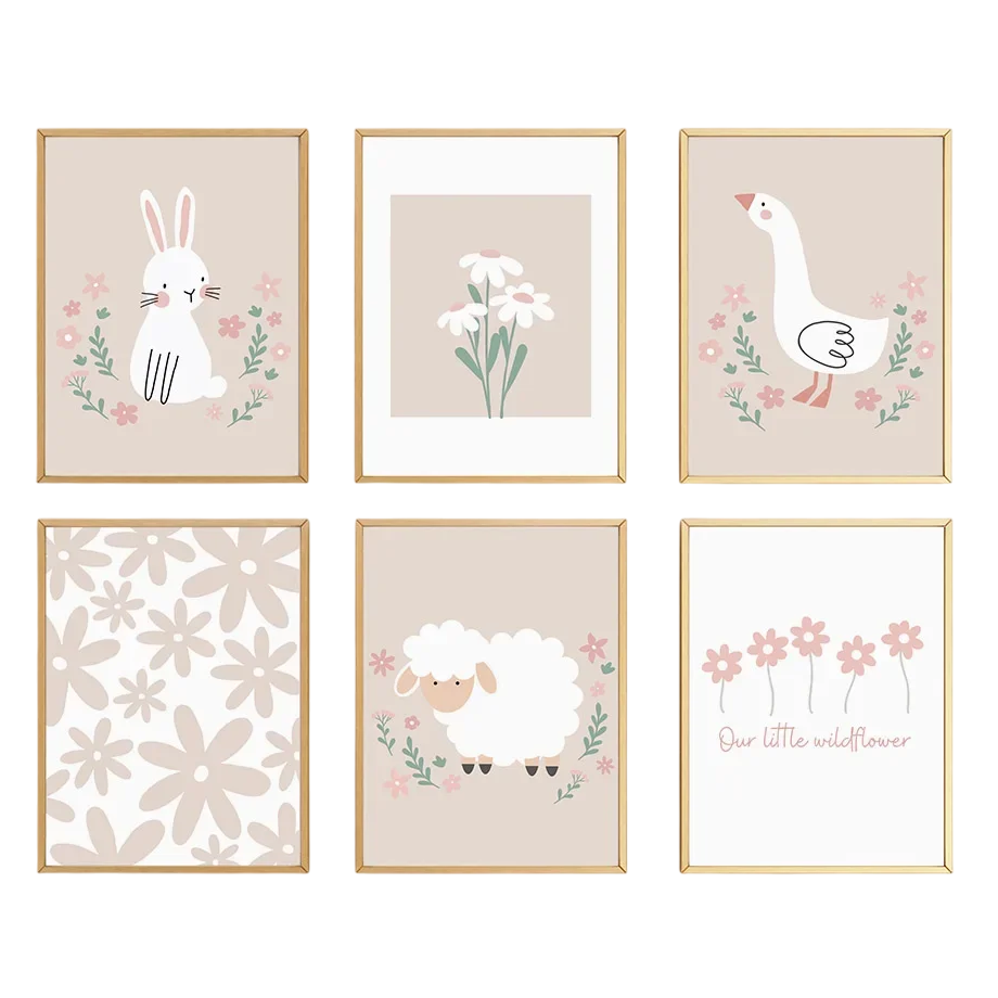 Affiche en toile "DOUCEUR"