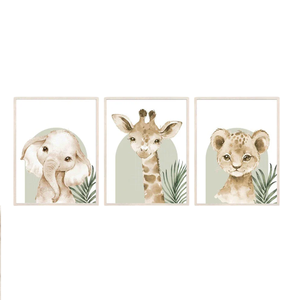 Affiche en toile "SAFARI"