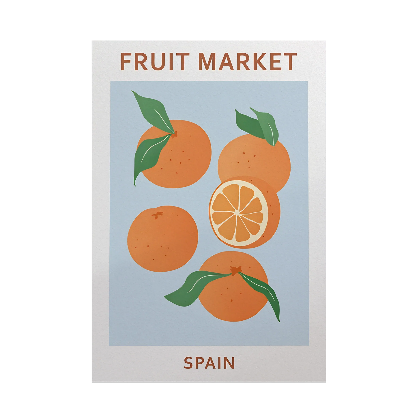 Affiche en toile FRUIT MARKET