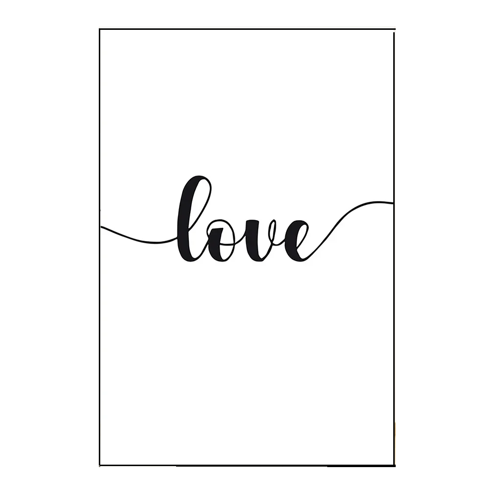 Affiche en toile FAMILY LOVE HOME