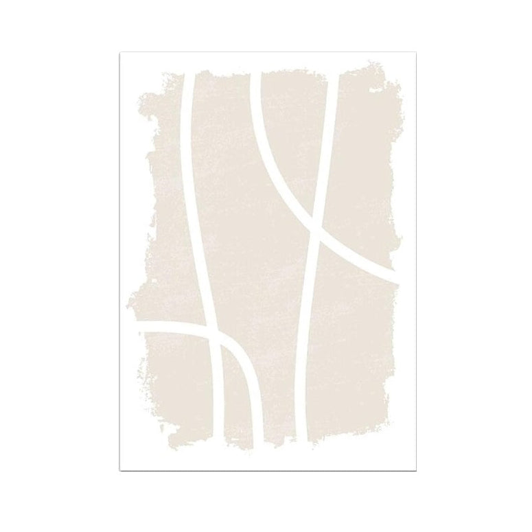 Affiche en toile abstraite NEUTRAL BEIGE