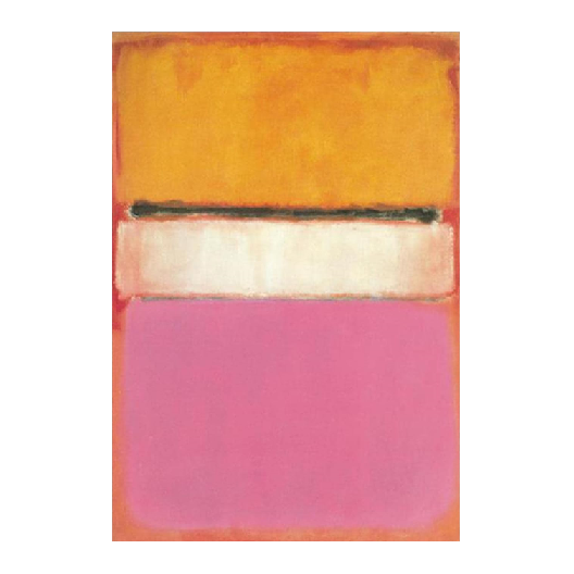 Affiche inspiré "MARK ROTHKO"
