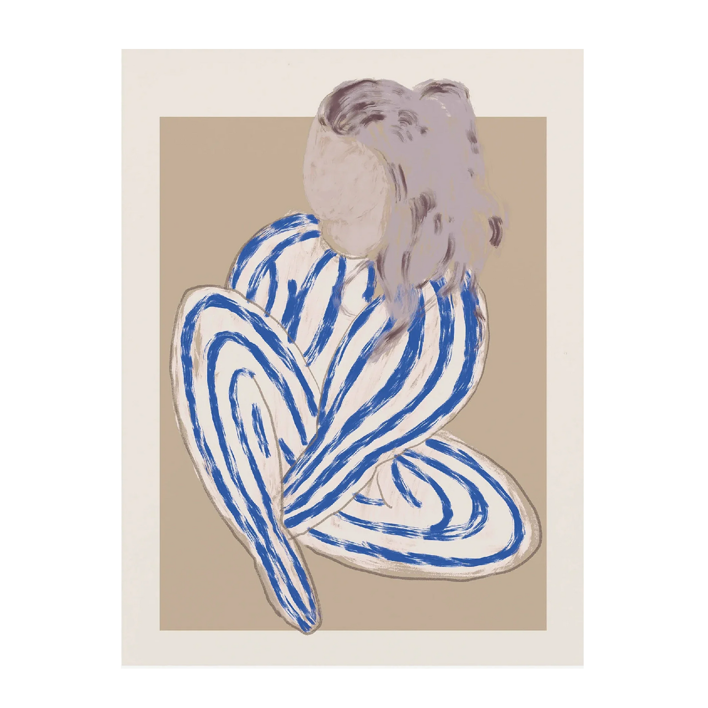 Affiche en toile abstraite SERIES