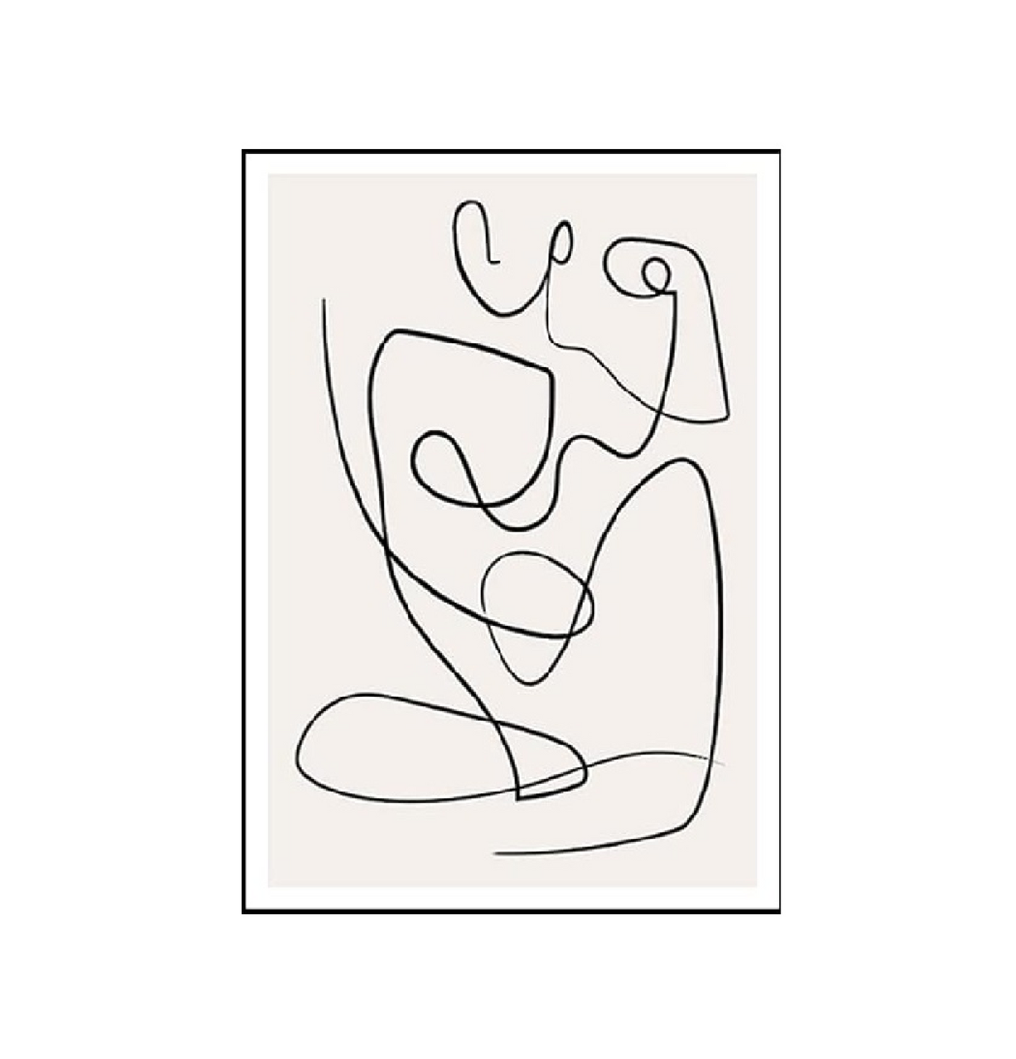 Affiche en toile ABSTRAIT TENDANCE