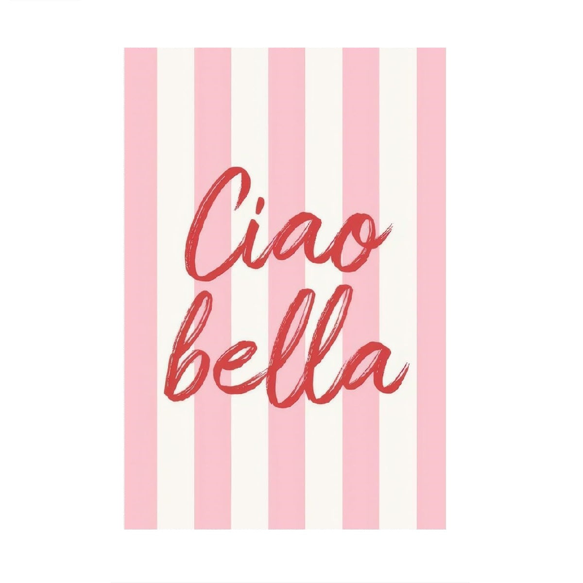 Affiche en toile DOLCE VITA & CIAO BELLA