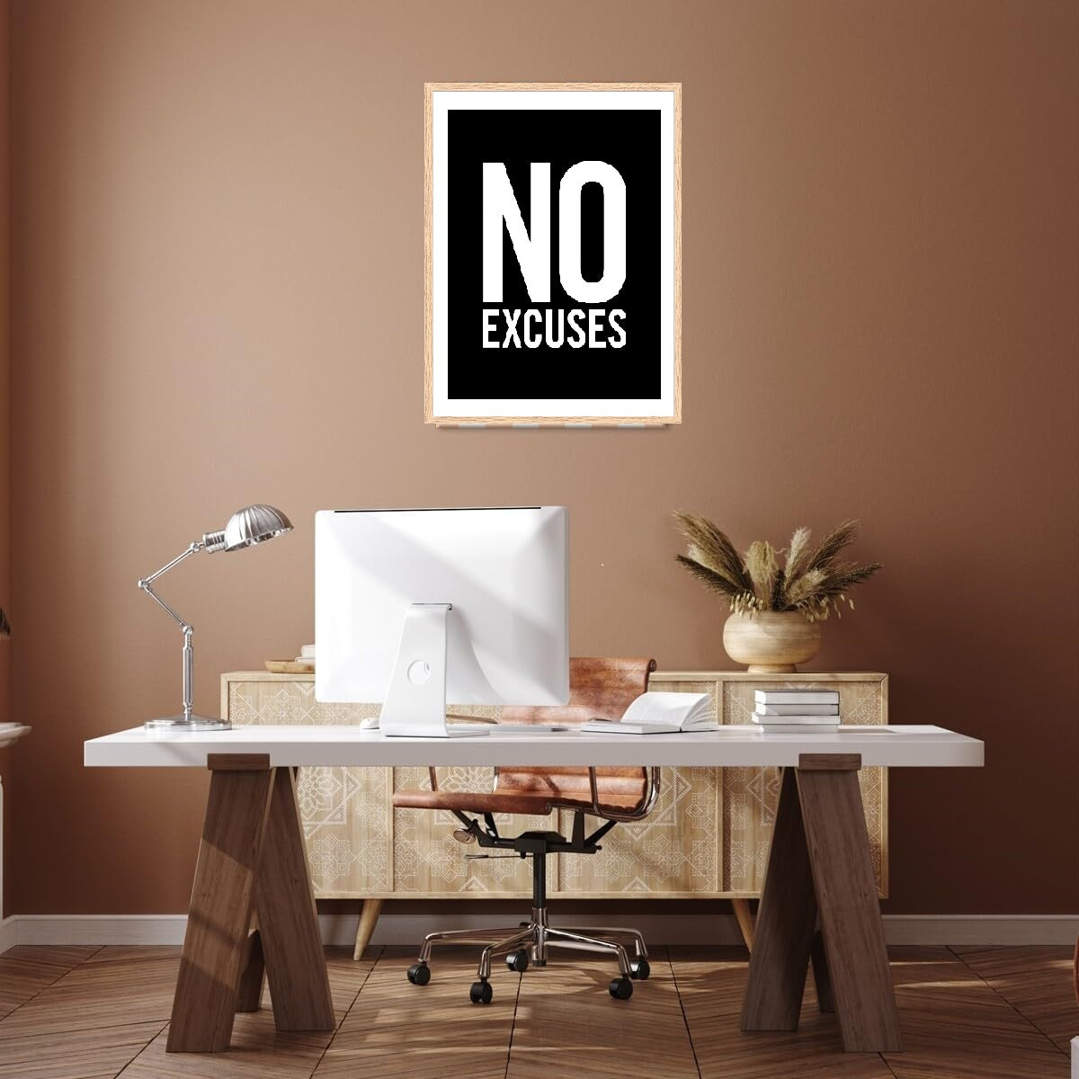 Affiche en toile INSPIRATION NO EXCUSES