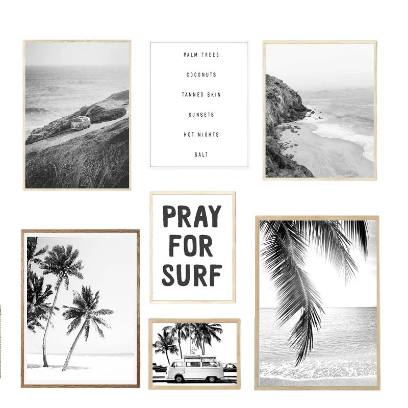 Affiche en toile "PALMIER"