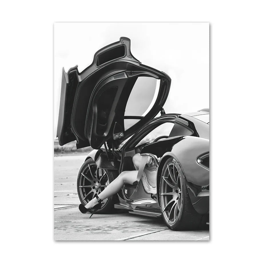 Affiche en toile LUXE