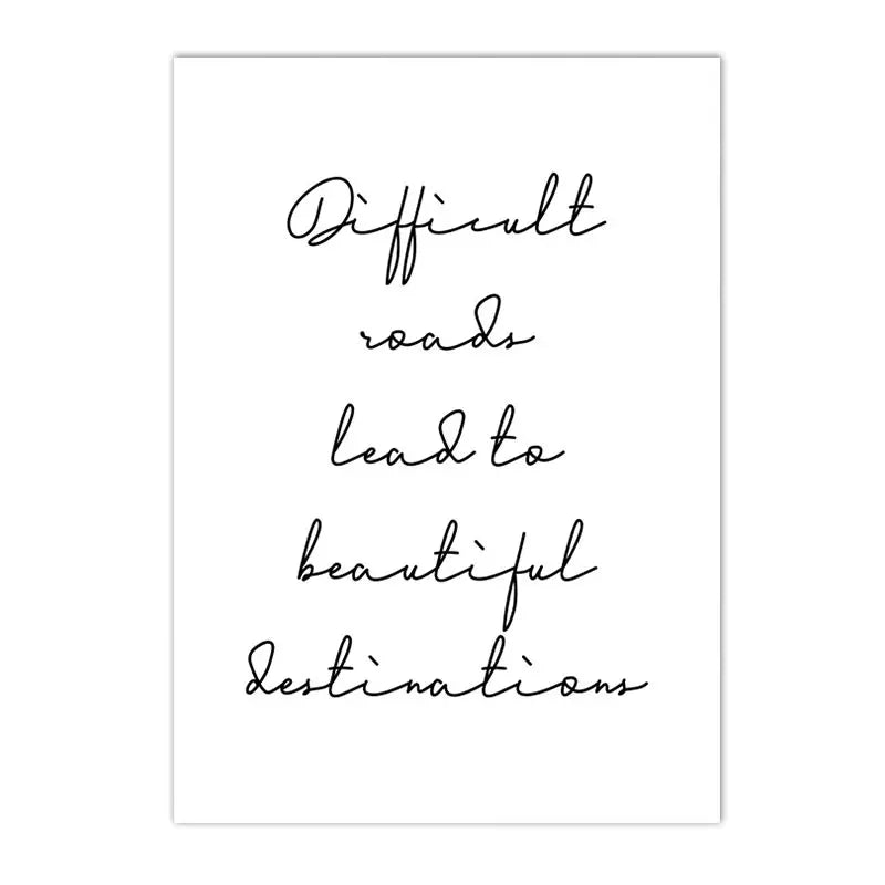 Affiche en toile ROAD TRIP