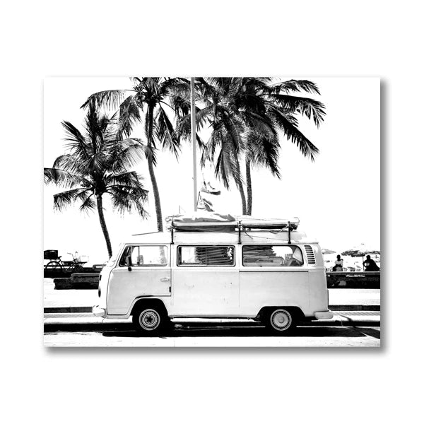 Affiche en toile "PALMIER"