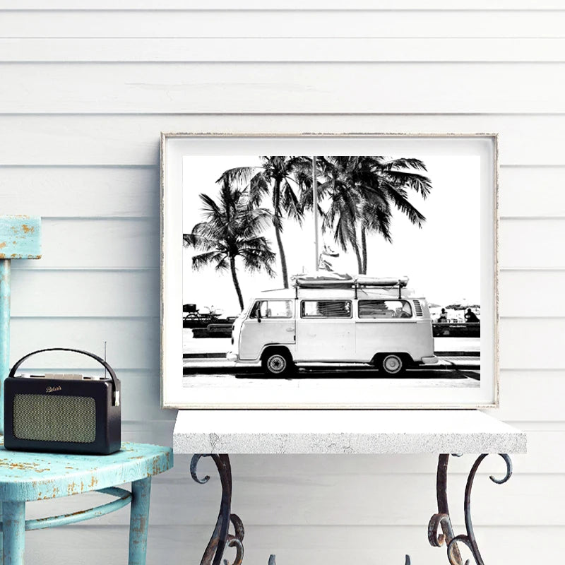 Affiche en toile "PALMIER"