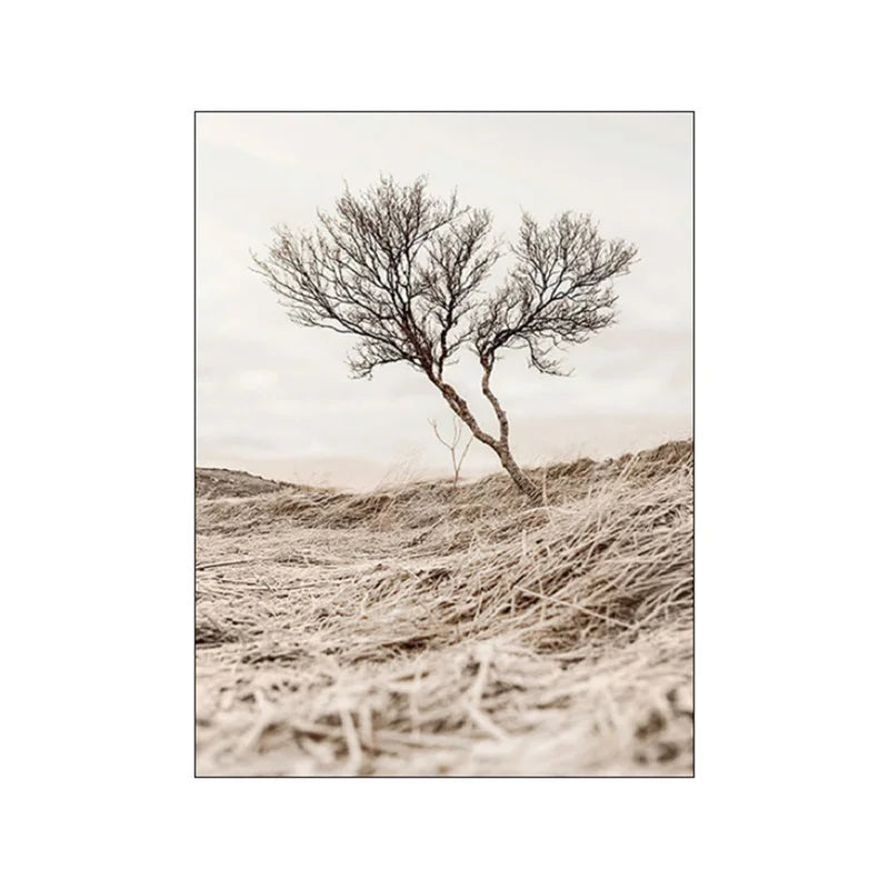 Affiche en toile "PLAGE ET NATURE"