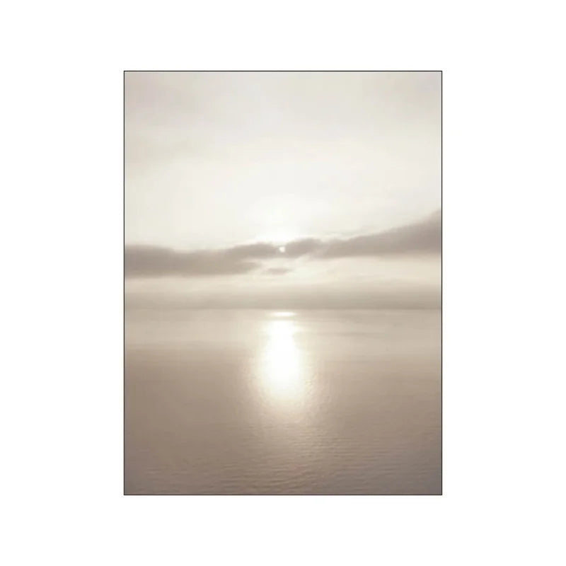 Affiche en toile "PLAGE ET NATURE"