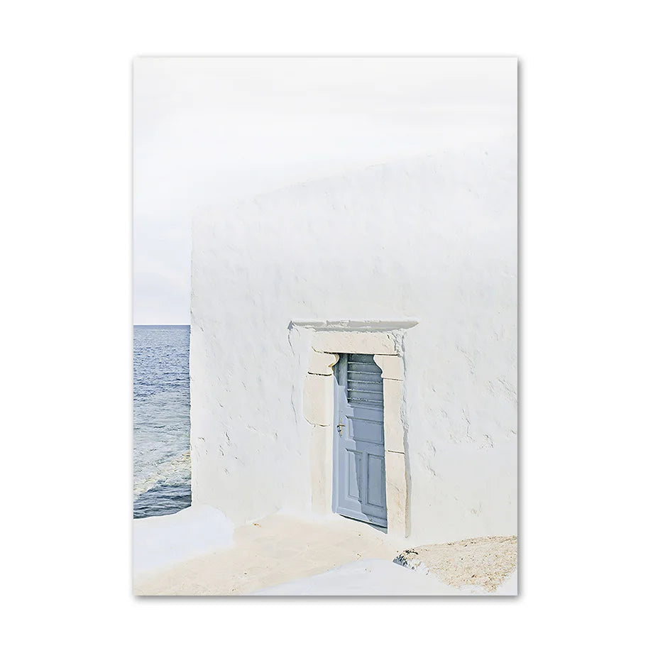 Affiche en toile GRECE SANTORIN
