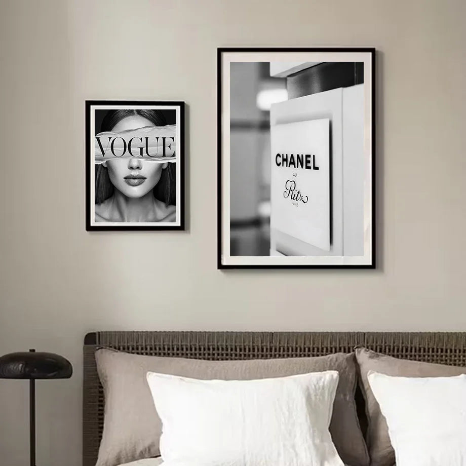 Affiche en toile LES GRANDES MARQUES