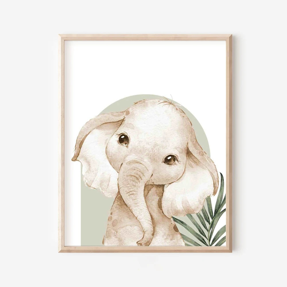 Affiche en toile "SAFARI"