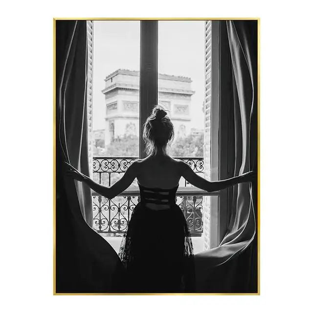 Affiche en toile PARIS LUXE