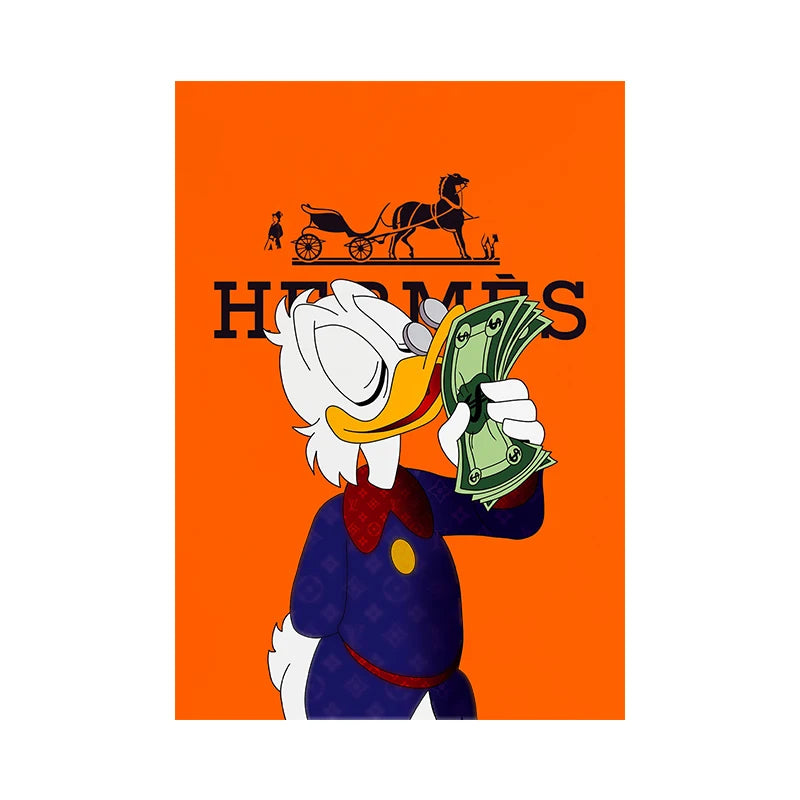 Affiche en toile DONALD HERMES