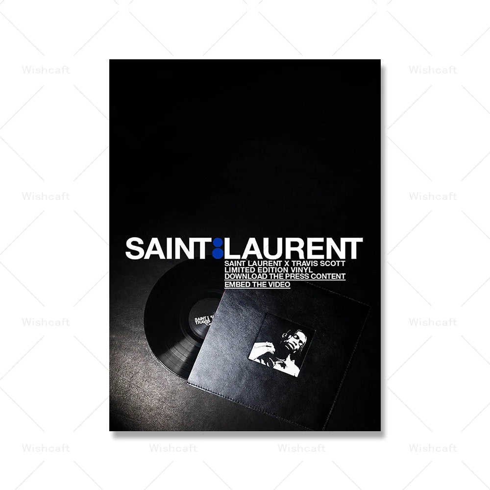Affiche en toile BALENCIAGA YVES SAINT LAURENT