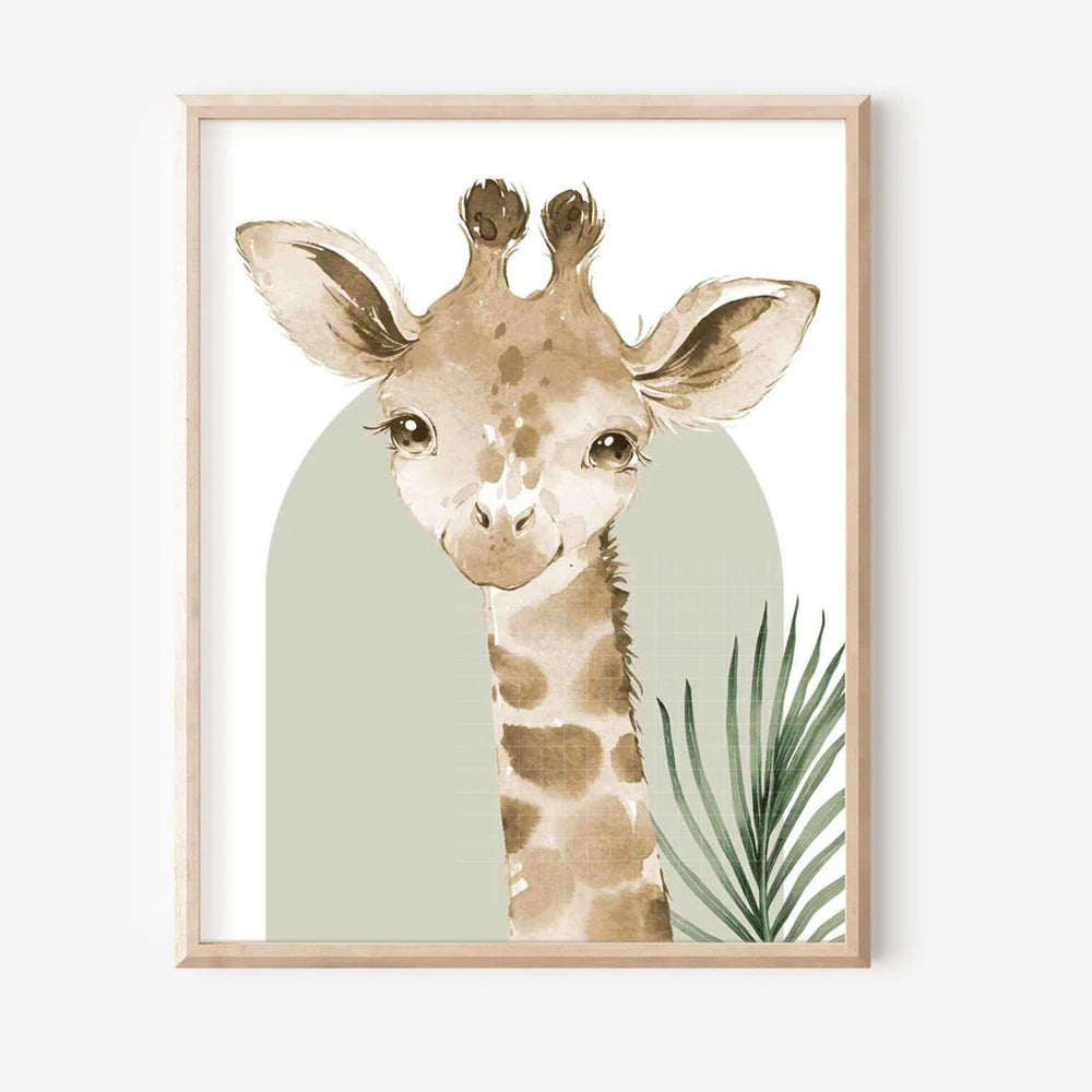 Affiche en toile "SAFARI"