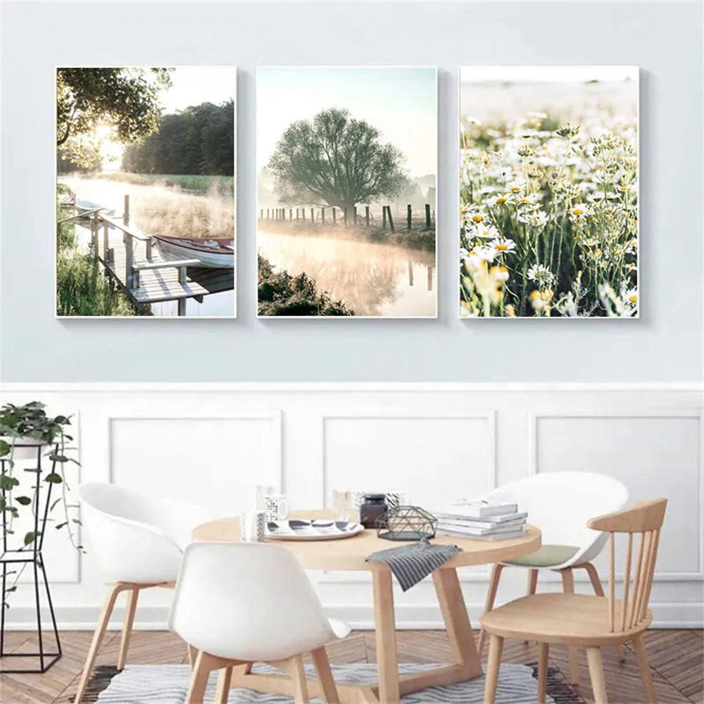 Affiche en toile NORDIC GREEN