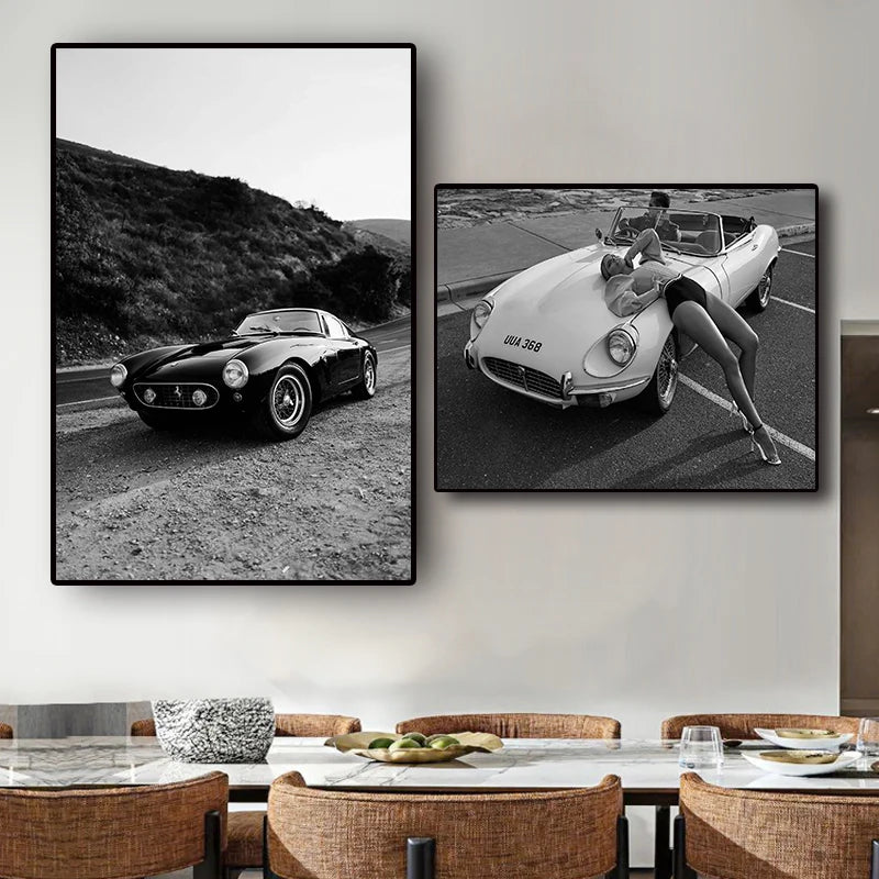 Affiche en toile PHOTO CARS