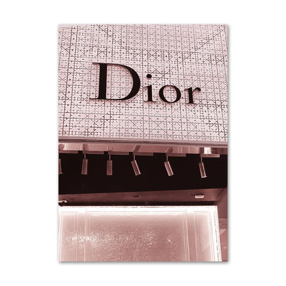 Affiche en toile DIOR
