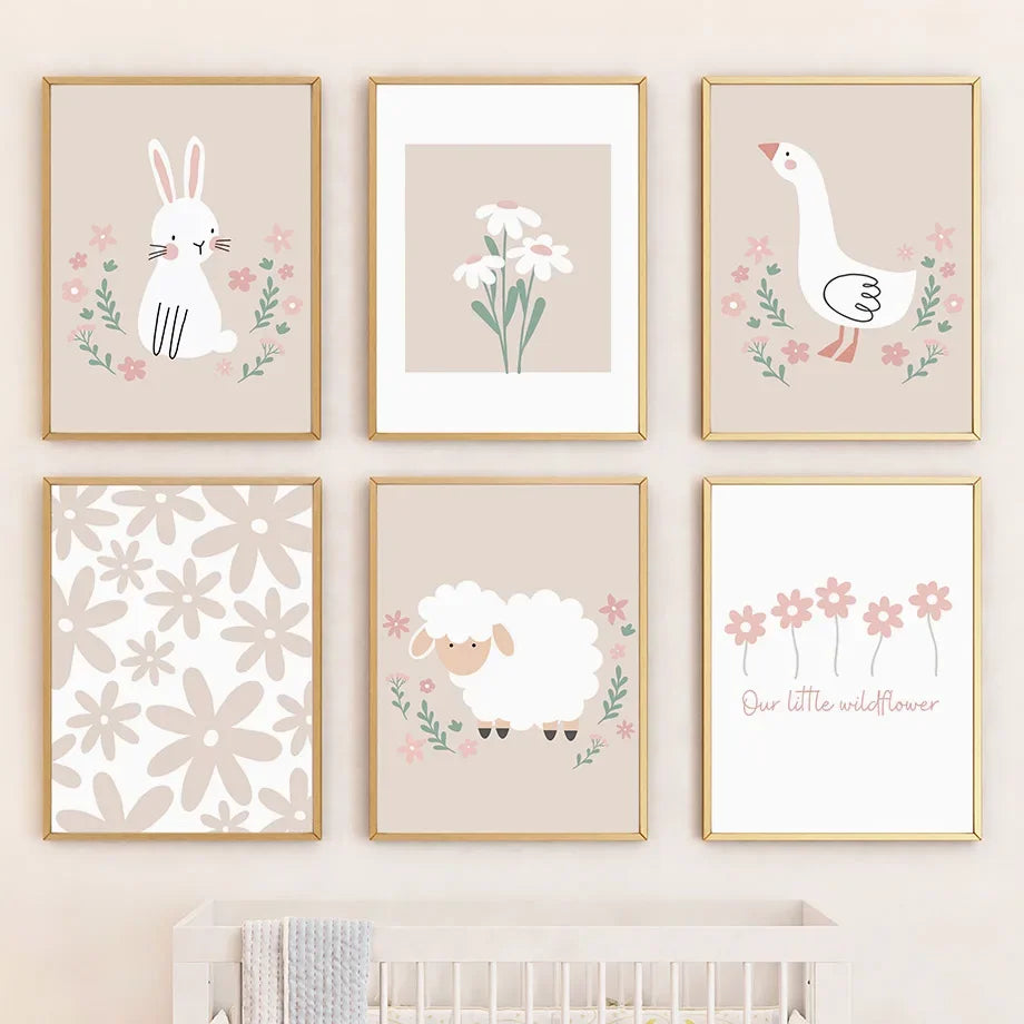 Affiche en toile "DOUCEUR"