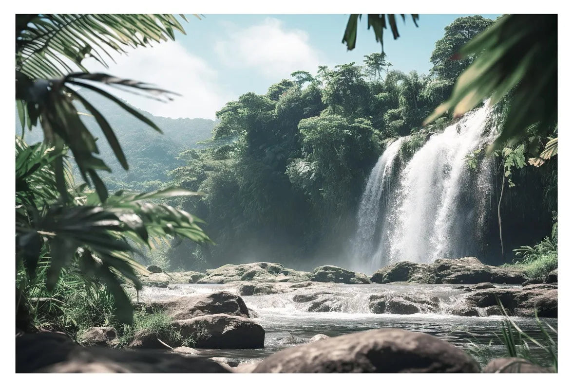 Affiche en toile FORET TROPICALE ANIMAL
