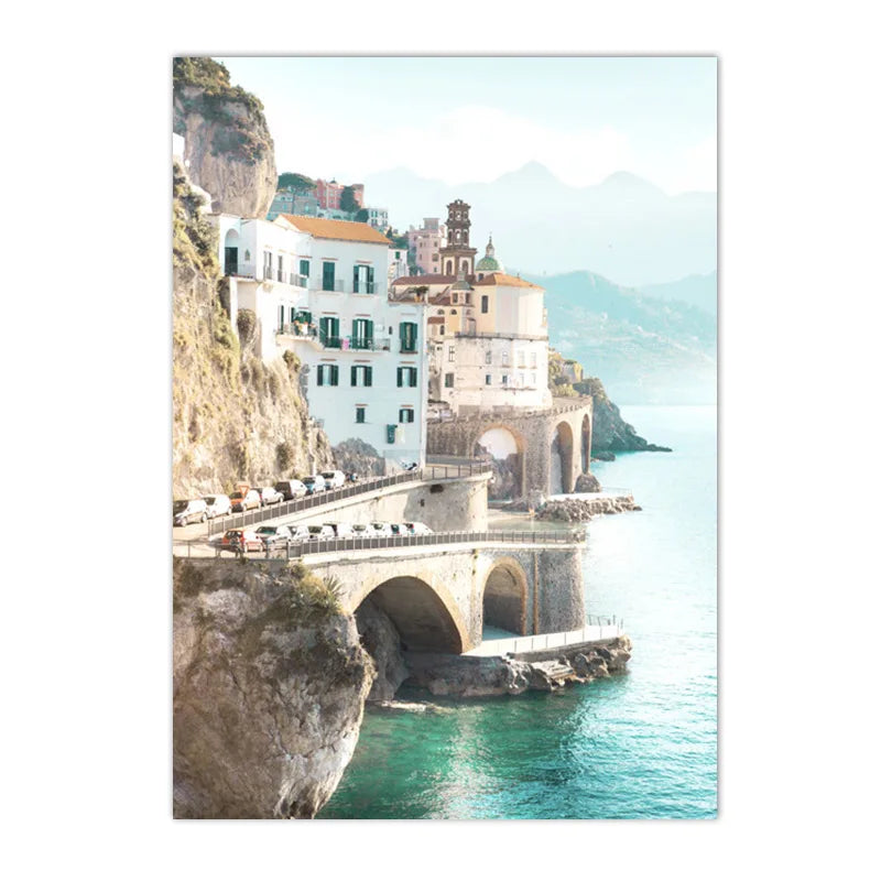 Affiche en toile ITALY COAST AMALFI