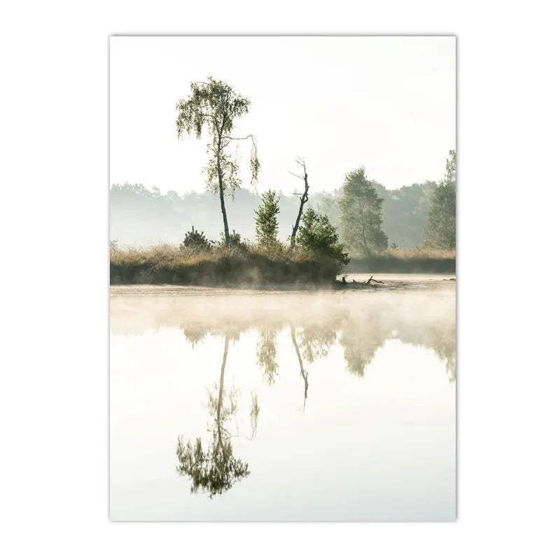 Affiche en toile NORDIC GREEN
