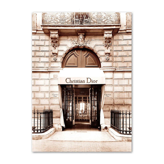 Affiche en toile DIOR