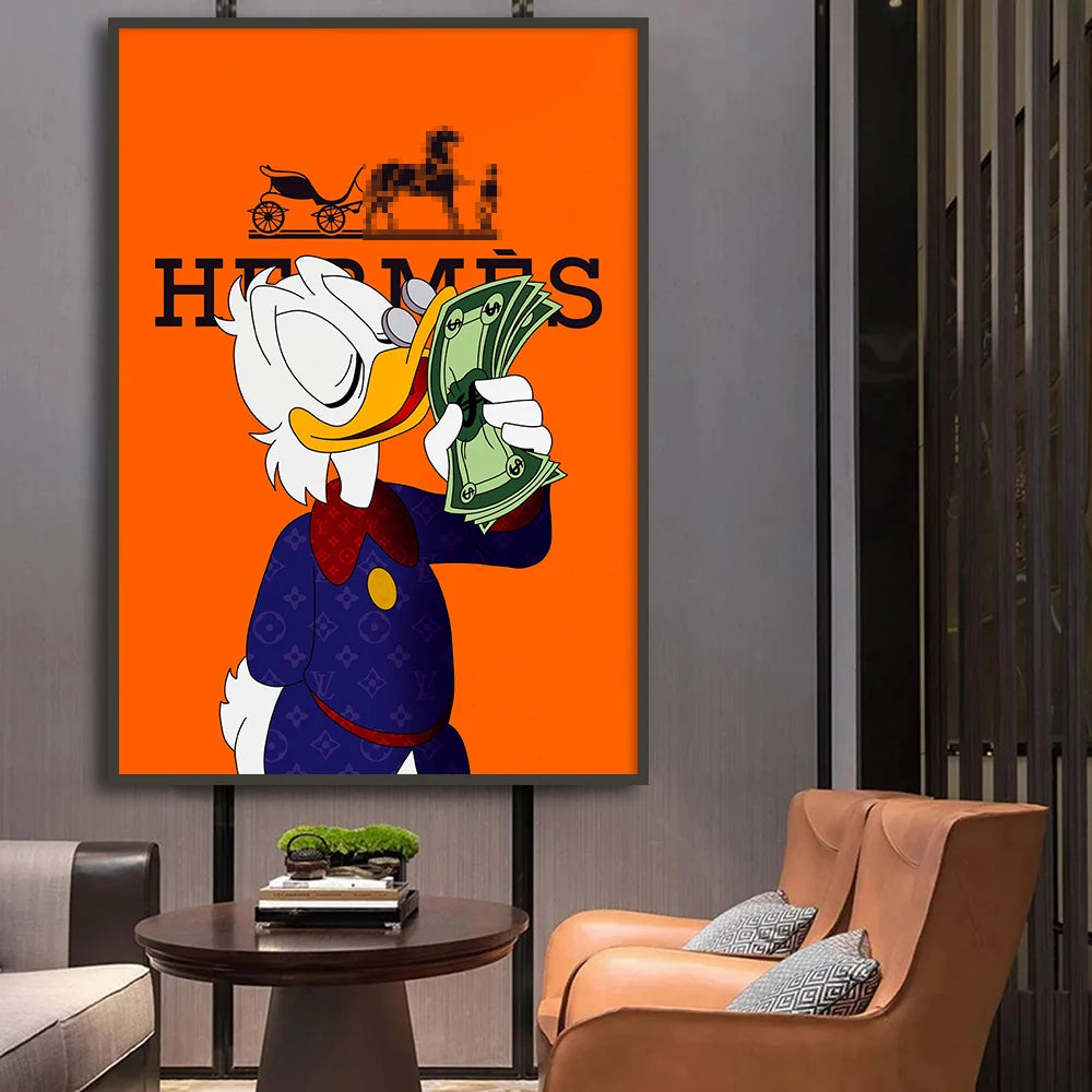 Affiche en toile DONALD HERMES