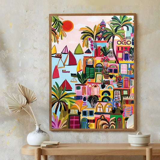 Affiche en toile MEDINA 80X120cm