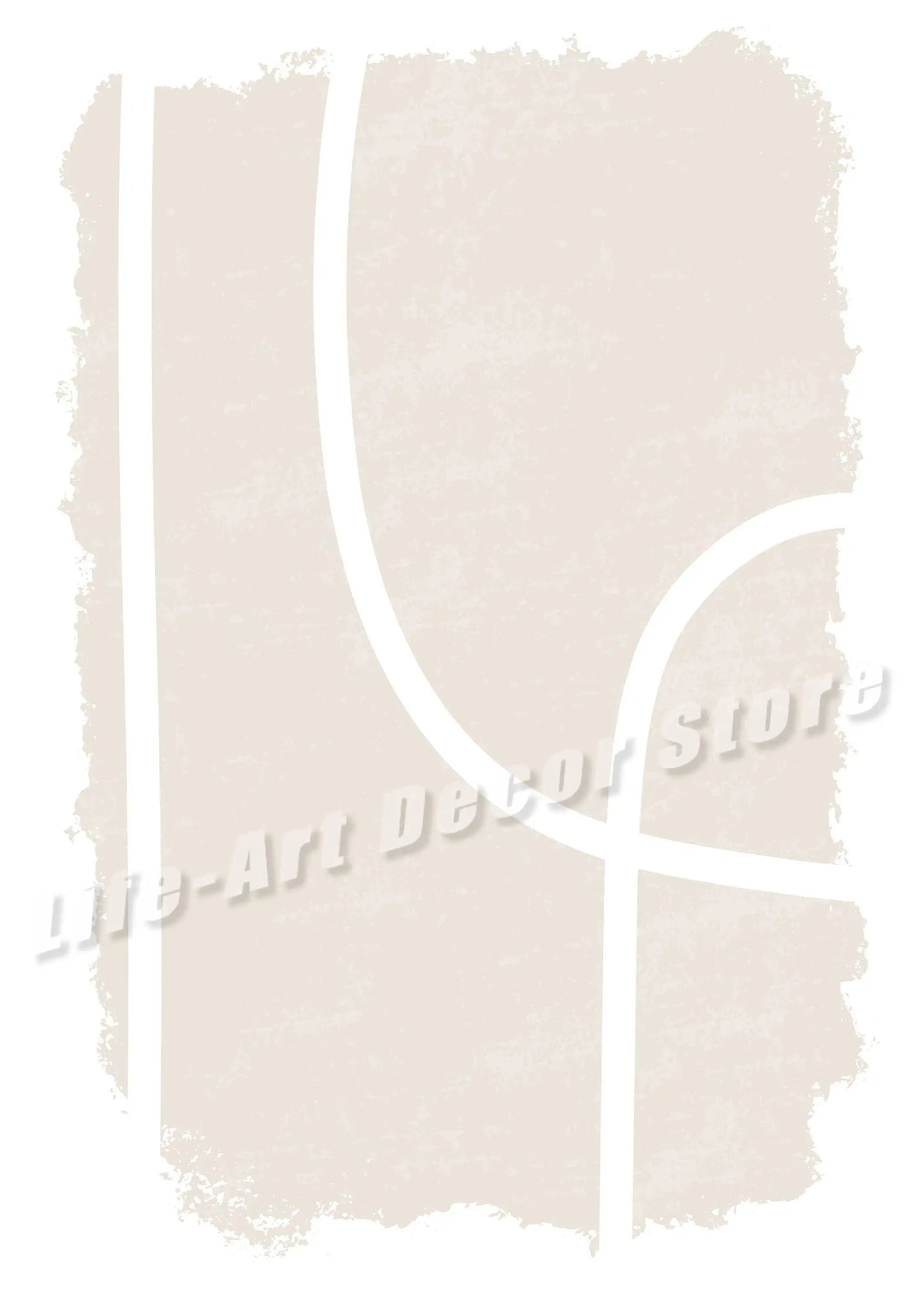 Affiche en toile abstraite NEUTRAL BEIGE