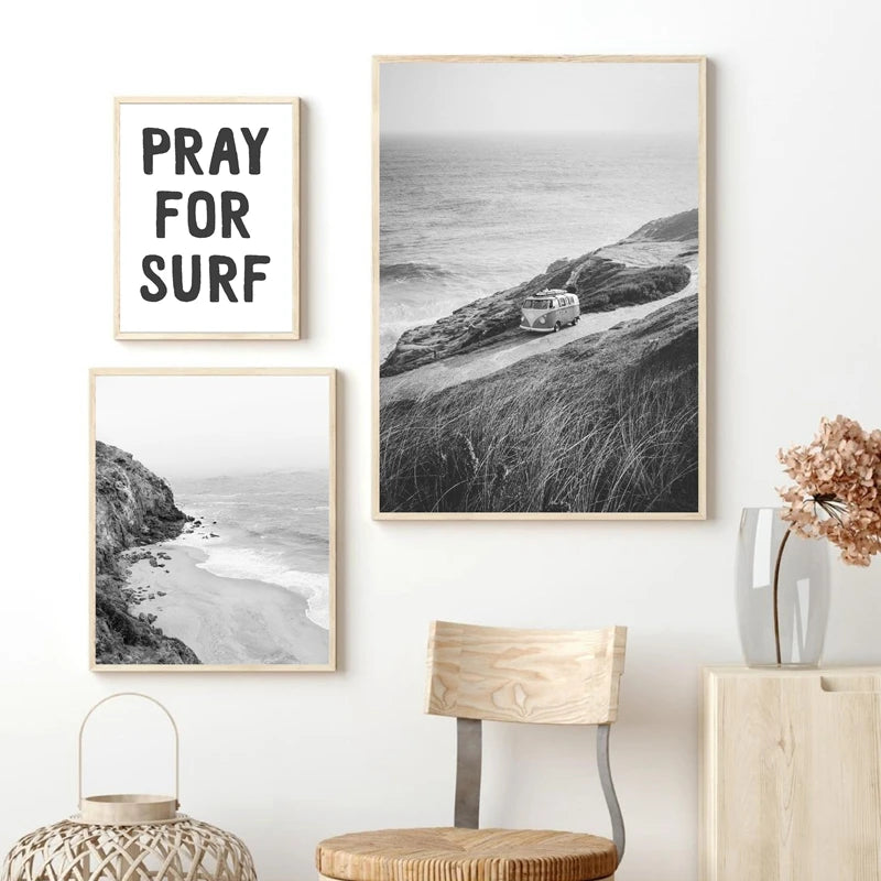 Affiche en toile "PALMIER"