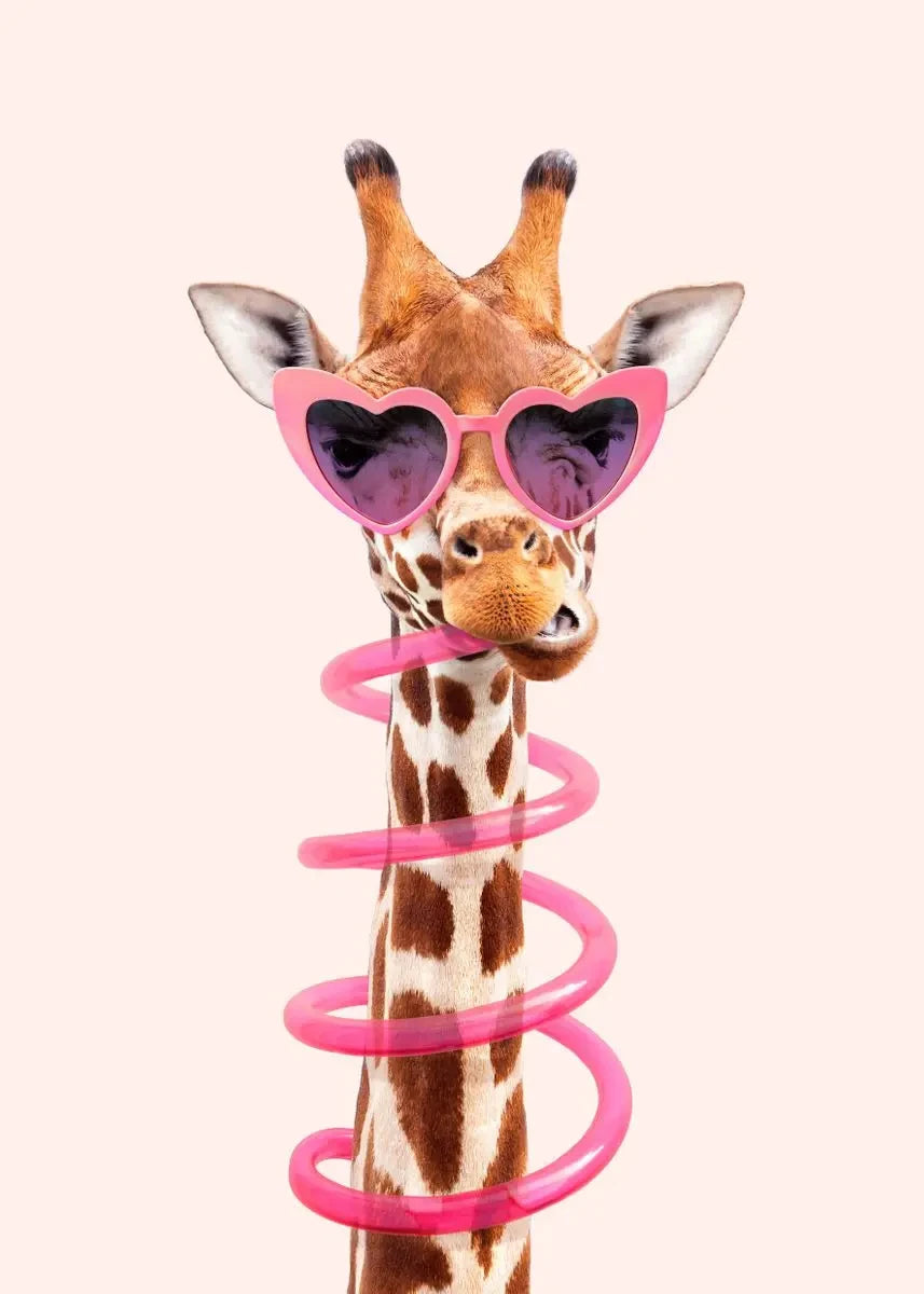 Affiche en toile "ANIMAUX EN FÊTE"