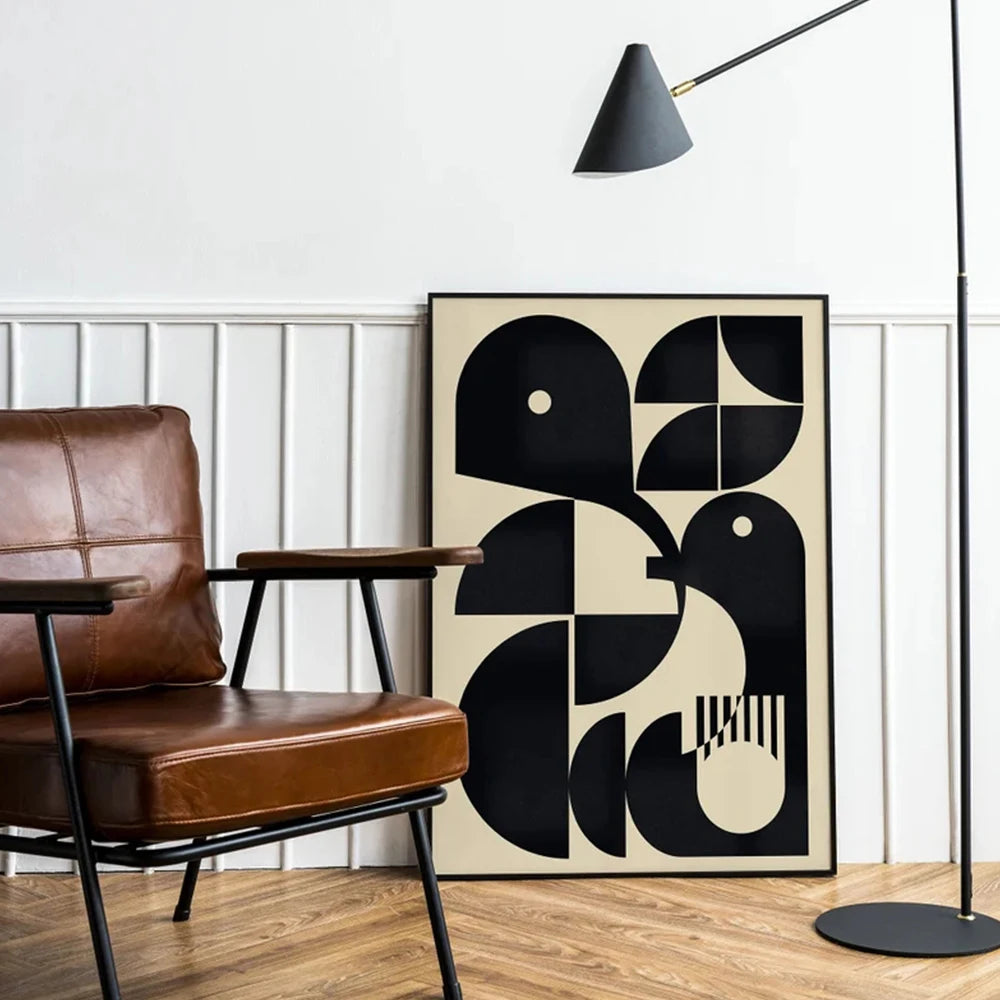 Affiche en toile abstraite STUDIO