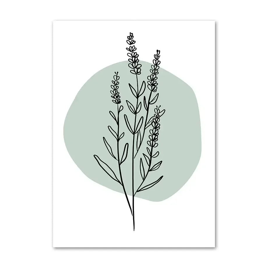 Affiche en toile PLANTES AGAVE MONSTERA
