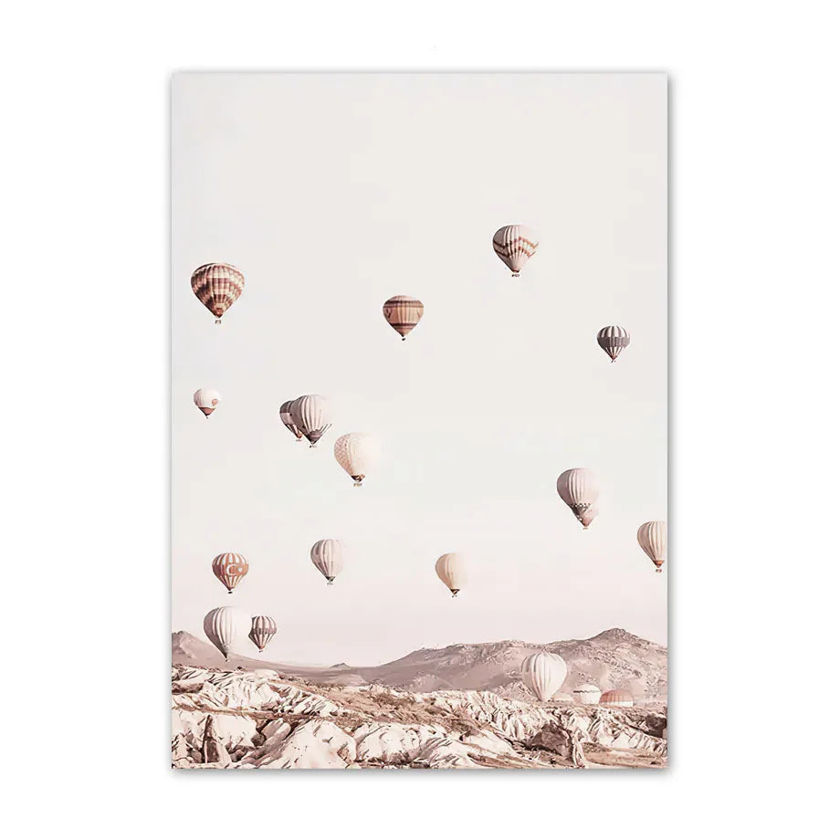 Affiche en toile BEIGE BEACH