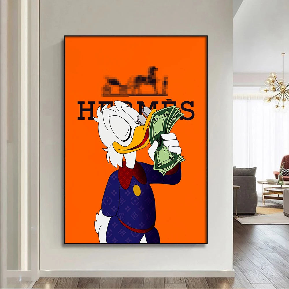 Affiche en toile DONALD HERMES
