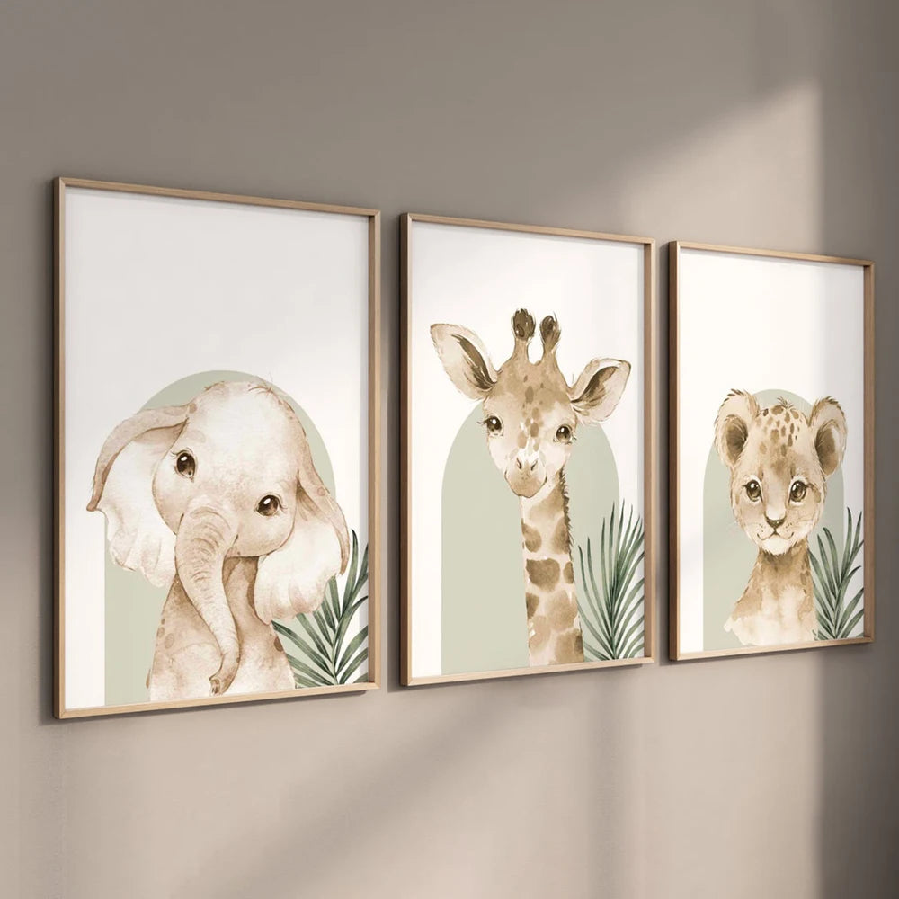 Affiche en toile "SAFARI"