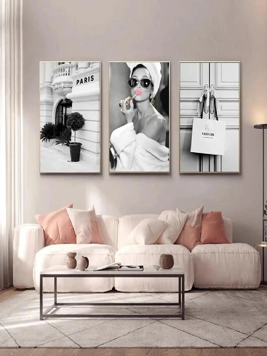 Affiche en toile PARIS LUXE