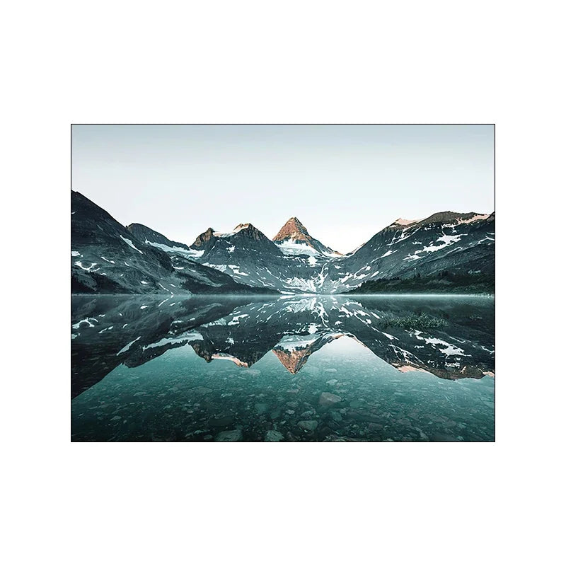Affiche en toile PAYSAGE NORDIC