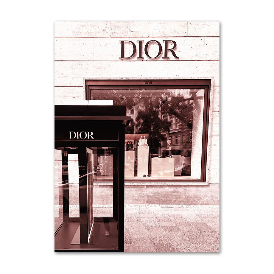 Affiche en toile DIOR